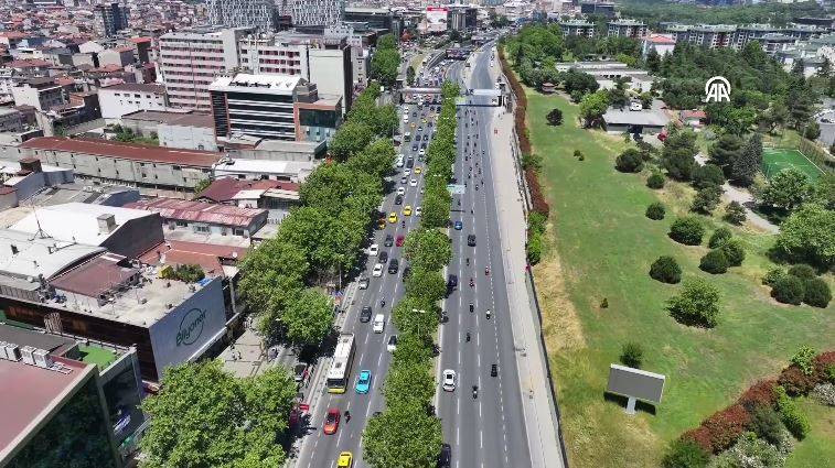 Motosikletlilerden İsrail Başkonsolosluğu önünde ‘soykırım’ protestosu - Resim: 6
